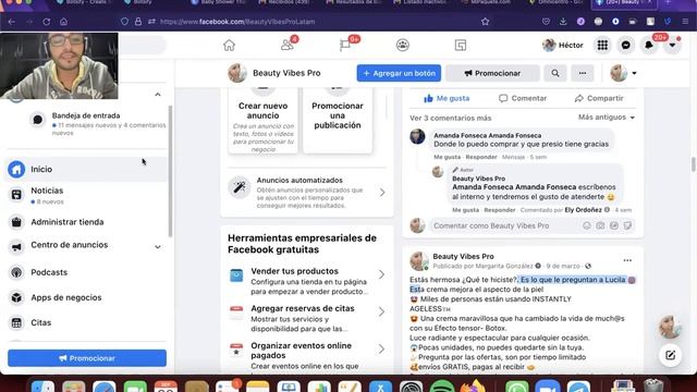 Empezar con una nueva cuenta de Facebook evitando bloqueos