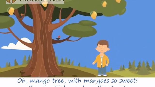 CLASS UKG RHYMES   Mango Tree   pg no   28