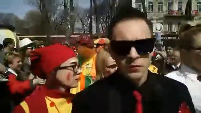 Юморина. Клоуны на Дерибасовской
