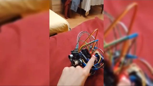 Все этапы сборки Робота на базе ардуина и тестывые этапы