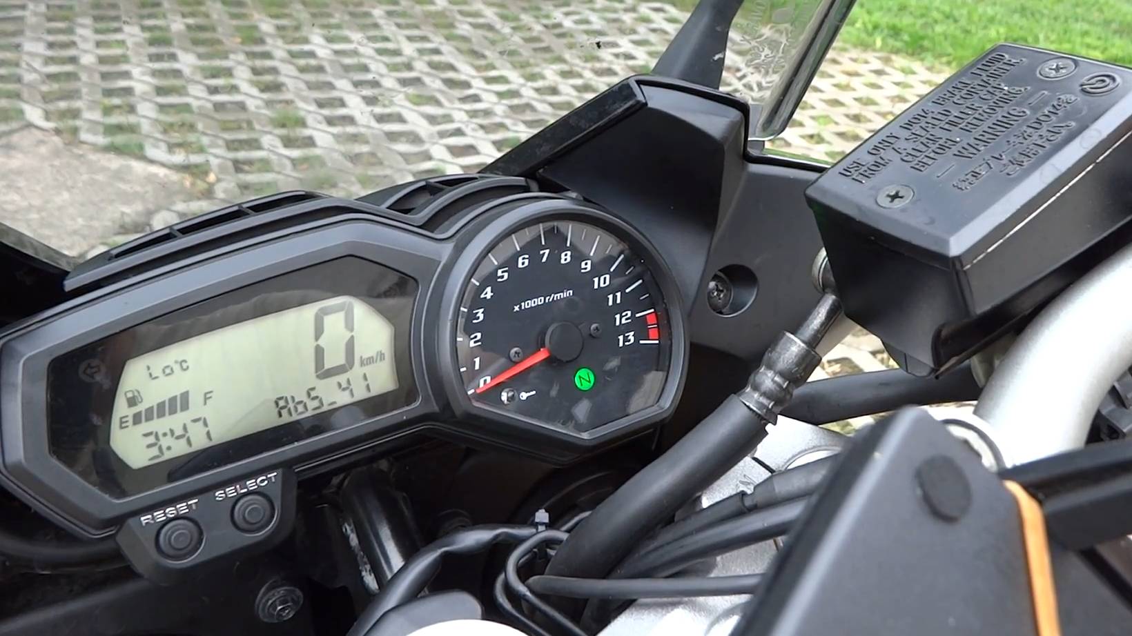 Проверка и калибровка ABS Yamaha FZ-1 Калибровка антиблокировочной системы тормозов