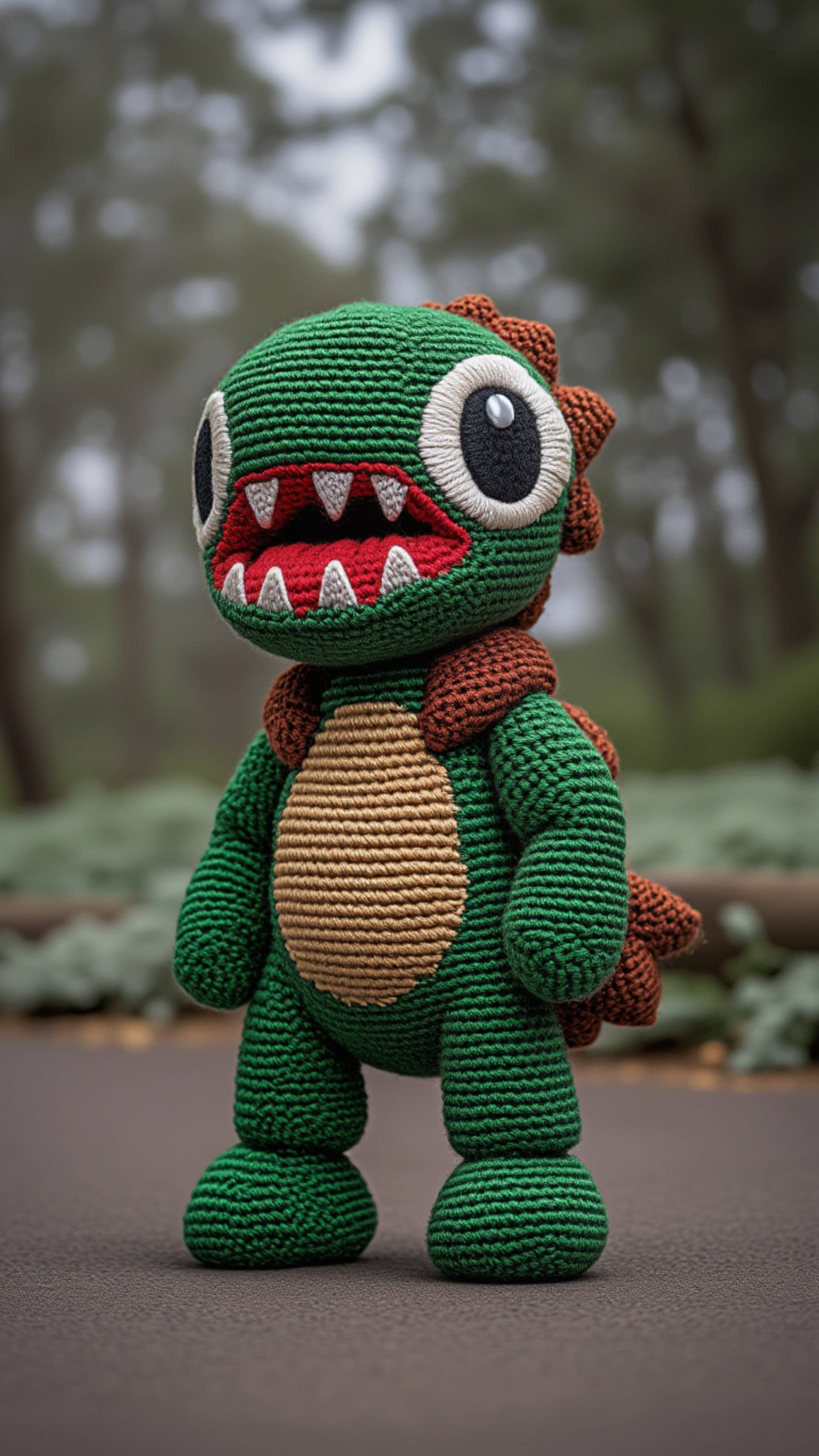 Танец вязанных монстров / Dance of the knitted monsters #нейросети #ии #ai #aianimation