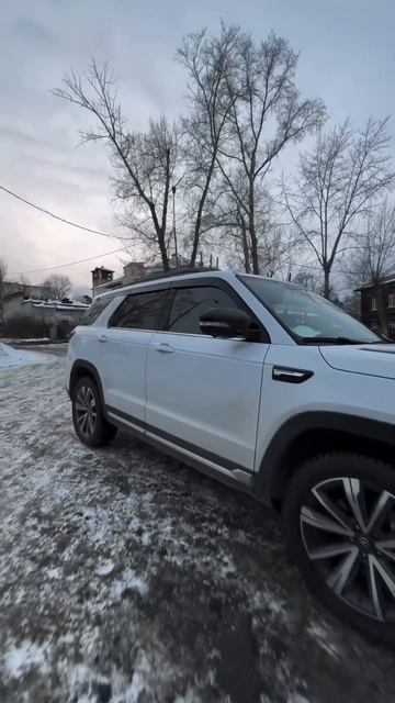 Плоские тюнинг дефлекторы для Changan CS95 / 2Д ветровики на Чанган ЦС95 #automobile #autotuning