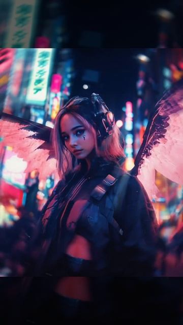 CYBERPUNK GIRL AI 2077