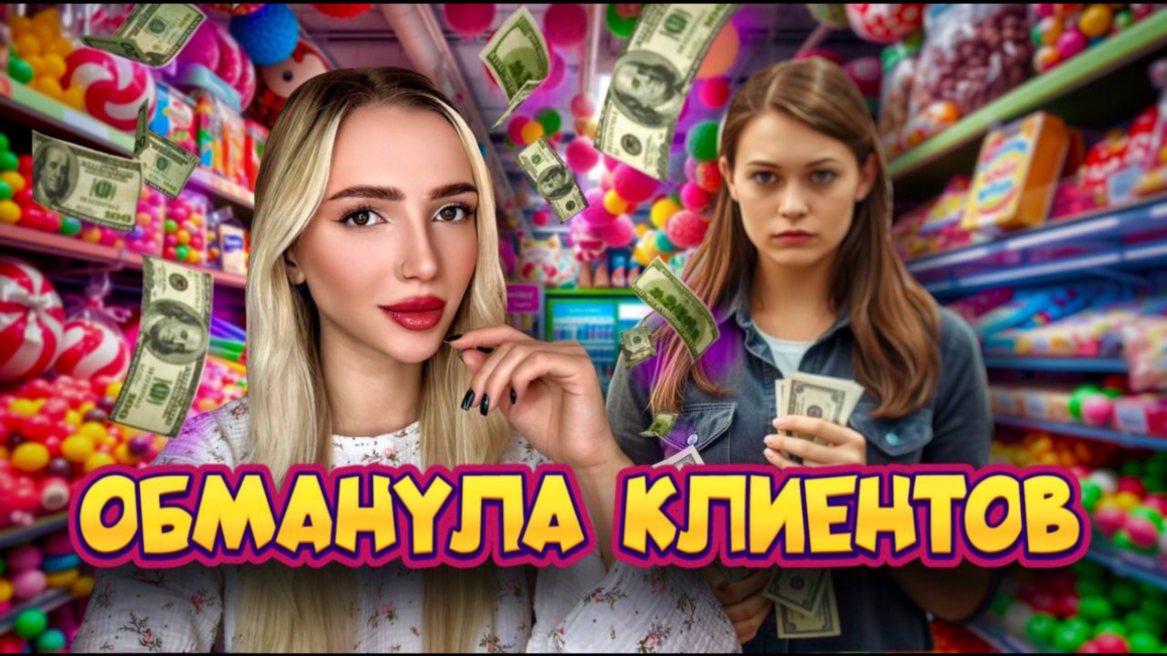🍿 ЗАСКАМИЛА НА ДЕНЬГИ И СТАЛА УБОРЩИЦЕЙ | Supermarket Simulator