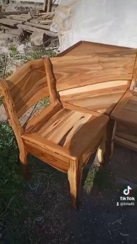 уголок кухонний. орех. дерево. #wood #woodworking #epoxy #diy #homedecor #furniture