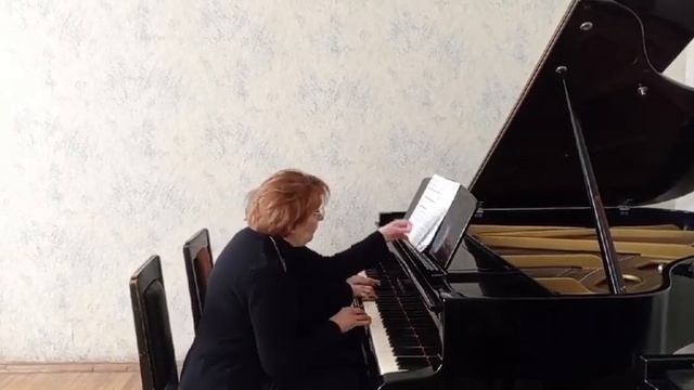 Л.Працюк "Прогулянка". Дьоміна Н.Г. ,Соболевська Н.А. Кременчуцька ДМШ №1