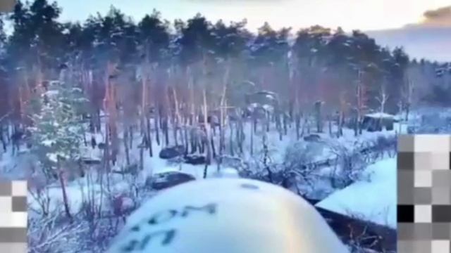 Прилёт FPV-дрона на оптоволокне по микроавтобусу с личным составом ВСУ в Сумской области