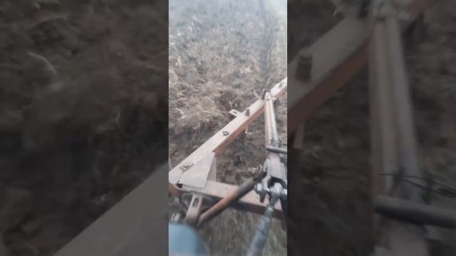 ВСПАШКА люцерны НА МТЗ 820.