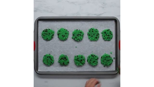 Galletas De Coco Y Menta - Sin Hornear