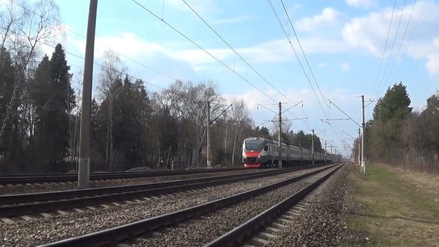 Электропоезд ЭП2Д-0179 ЦППК сообщением Перово - Ипподром