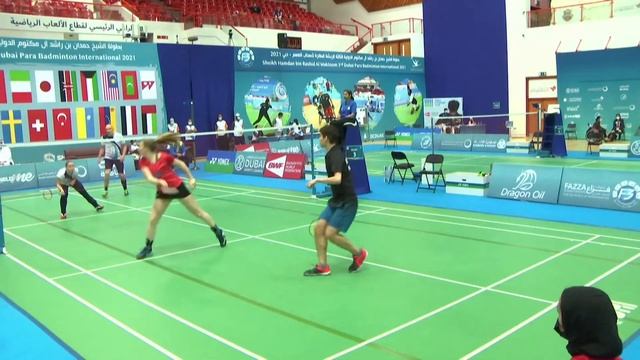 XD SL3 - SU5 - Group C Andrii ZAITSEV+Oksana KOZYNA (UKR) V/S Pavel KULIKOV+Lenaig MORIN(RUS/FRA)