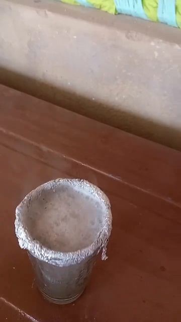 Science Experiment sodium hydroxide Vs Aluminium foil #scienceexperiment #experiment #shorts