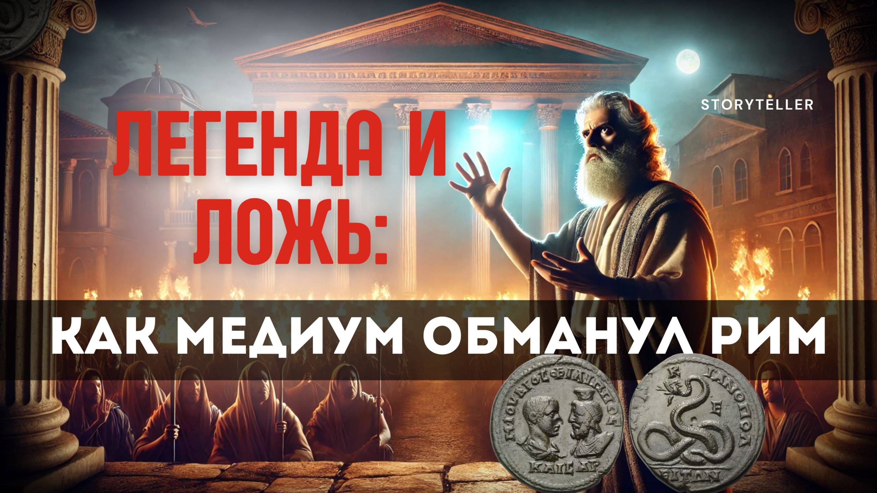 Легенда и ложь Как медиум обманул Рим #тайныистории #древнийрим