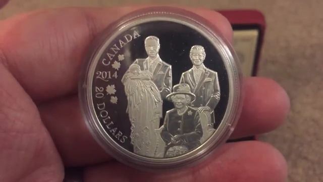 Silver Stack: Canadian Mint- Royal Family (George) Coin