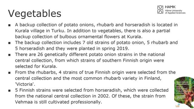 Backup collections of garden plants