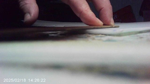 Фрагмент разметки крыльев новой авиамодели