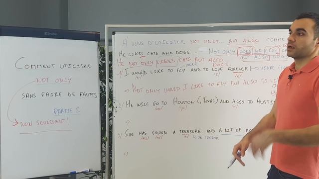 Comment utiliser not only en anglais sans faire de fautes - partie 2