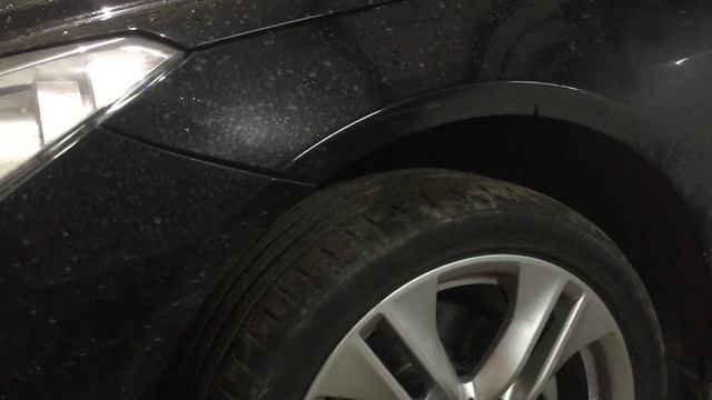 Прокачка передних стоек Mercedes-E200