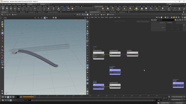 Часть 13. Сочетание Vellum с KineFX.