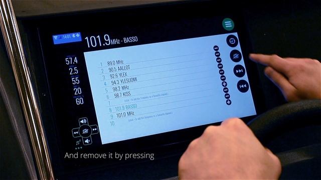 The Q Experience - How to Tune Radio and Save Stations