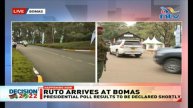 Deputy President William Ruto arrives at the Bomas of Kenya