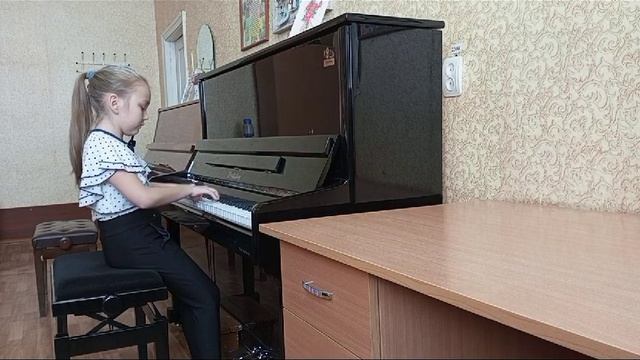 Баранова Екатерина. 3 класс. 9 лет. В. Косенко "Петрушка"