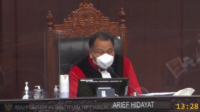 Sidang Perkara Nomor 146/PHP.GUB-XIX/2021, Jum'at 23 Juli 2021