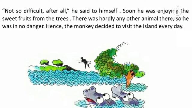 Class-5 english lesson 6 the clever monkey part-1 // Class 5  Lesson-6 English Text Book Butterfly