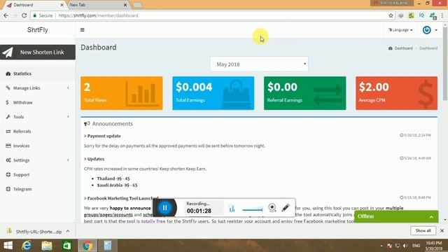 MONETIZE  WITHOUT 4000 HOURS AND 1000 SUBSCRIBERS [MALAYALAM] ShrtFly