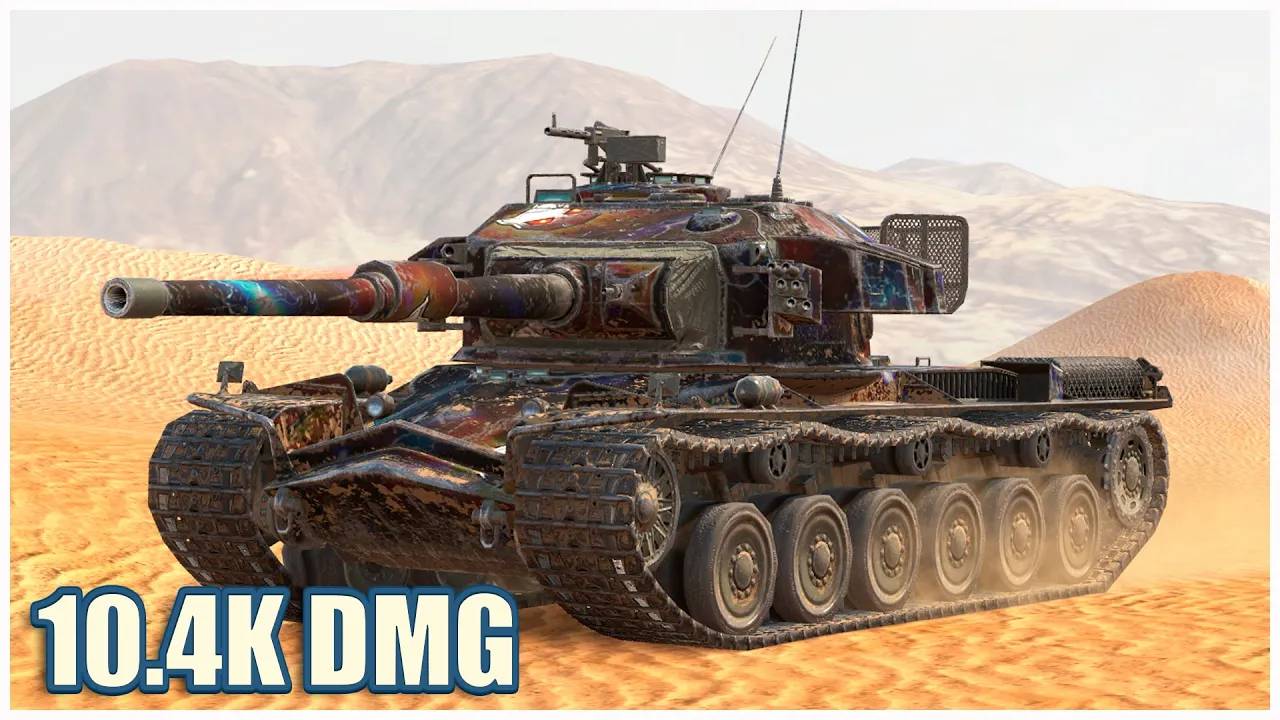 Strv K  10.4К УРОНА  6 ФРАГОВ  Tanks blitz