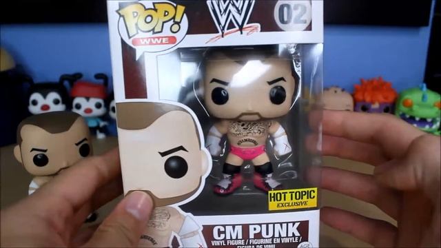 Funko Pop! WWE - Hot Topic Exclusive CM Punk Unboxing