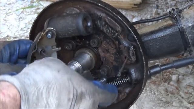 How to replace brake shoes Αντικατάσταση σιαγόνων φρένων Yiannis Pagonis
