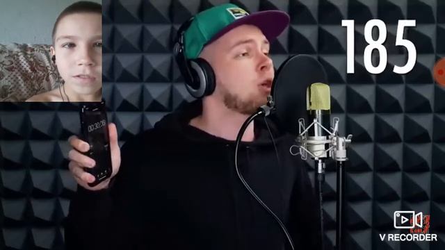 Пацан зачитал рэп и он за 1 минуту успел спеть 401 слово