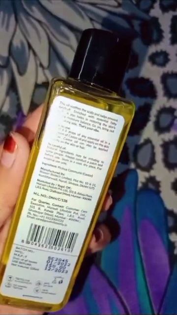 Good vibes castor oil💖✨💯 #rewiew #makeup #youtubeshorts #unboxingvideo