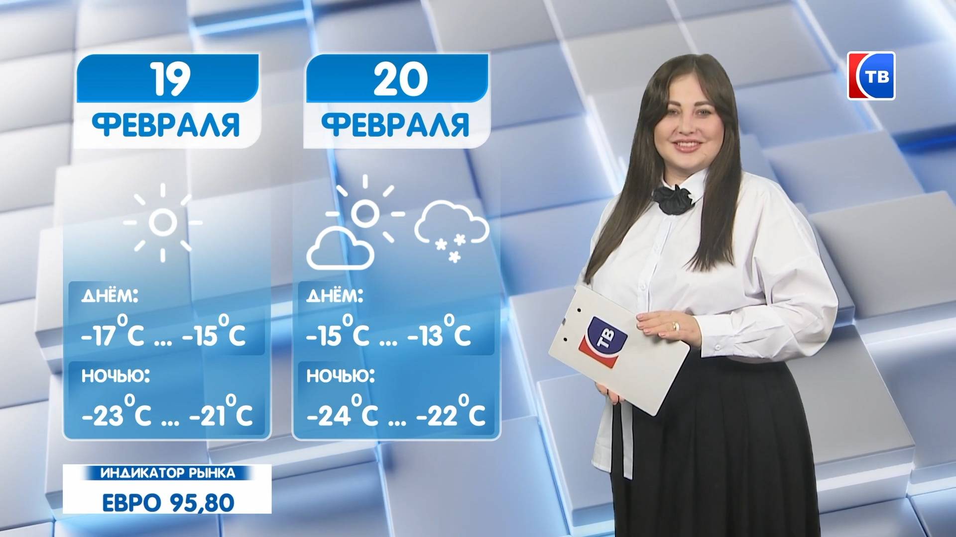 Прогноз погоды на 19 февраля