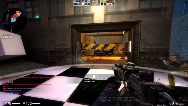 CS:GO Zombie Escape Mode (CS:GO 僵屍大逃亡) Map: ze_boredom_p - Level 1