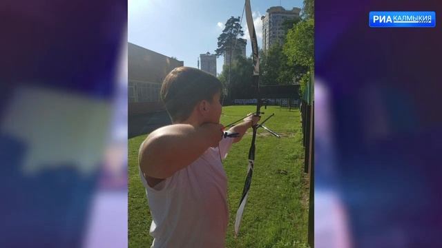 Калмыцкие лучники принимают участие в сборах в Москве
