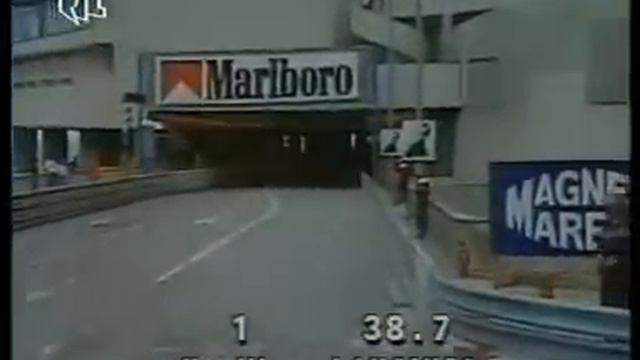 Ayrton Senna Monaco 1991 Pole Lap