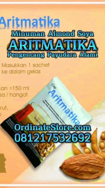 Cara Mengencangkan Payudara Secara Alami Dalam Waktu 1 Minggu Minuman ARITMATIKA SOYA ALMOND,
