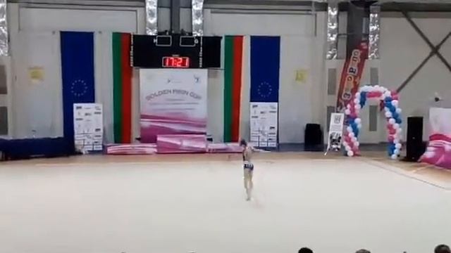 Павла Гичева, обръч, Golden Pirin Cup Благоевград 2018