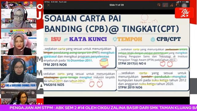 🔴[LIVE] PENGAJIAN AM STPM : ABK SEM 2 BERSAMA CIKGU ZALINA BASIR #14 #TUISYENPERCUMA