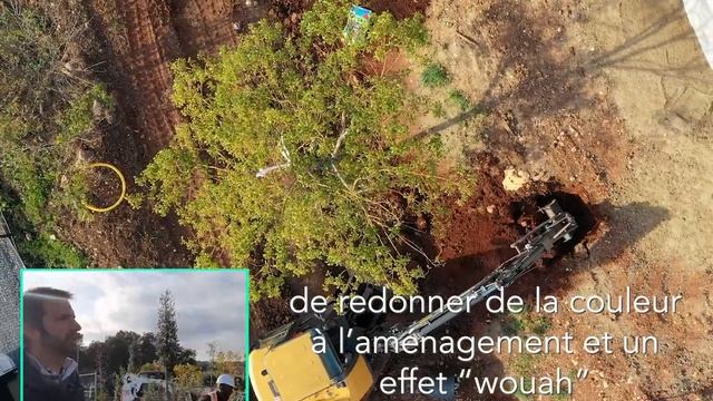 Végétalisation de la future déchetterie d'Antibes