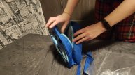 Распаковка детского рюкзачка дошкольника