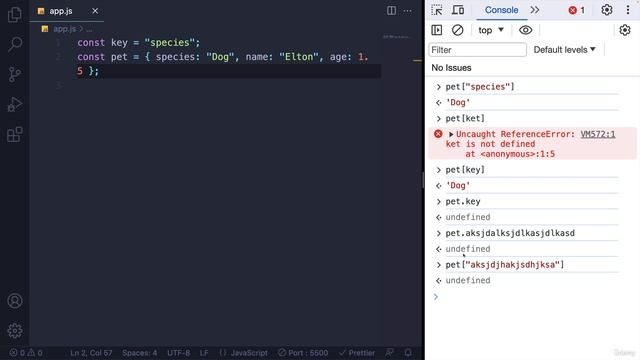5 - Working With Plain Old JavaScript Objects