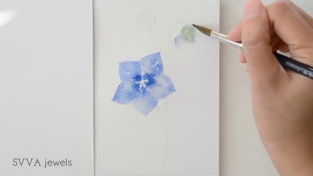 How to Paint in Watercolor: Lovely Balloon Flowers or Bellflowers