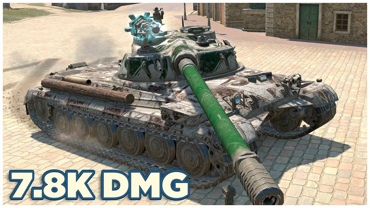 Объект 752  7.8К УРОНА  6 ФРАГОВ  Tanks blitz