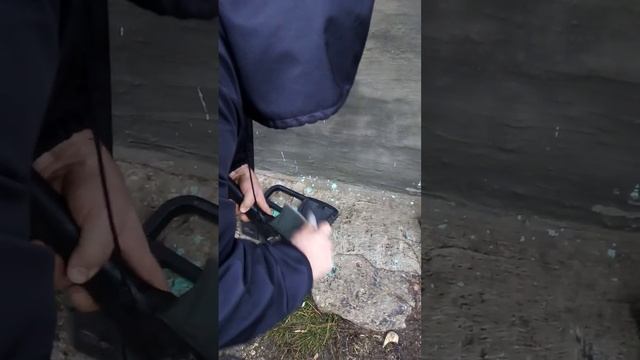 правка лезвия топора