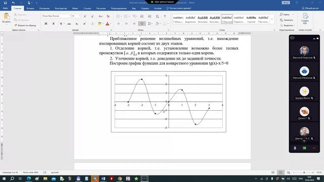 Лекция 1. Решение нелинейных уравнений