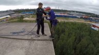 Прыжки с "Крематория" с командой RAPT - Лиля 2